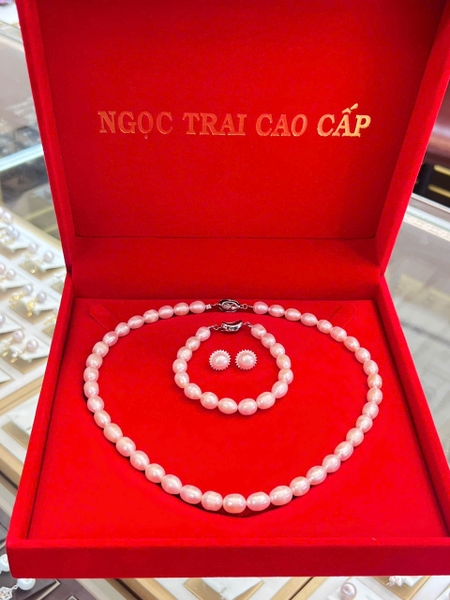 Bộ ngọc trai làm quà tặng ý nghĩa