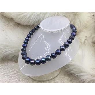 VÒNG CỔ XANH ĐEN NGỌC NƯỚC MẶN CAO CẤP