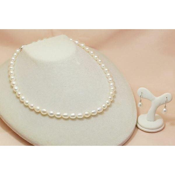 CHUỖI NGOC TRAI+  HOA TAI