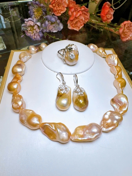 Ngọc Trai Thô Sang Trọng- Đẳng Cấp