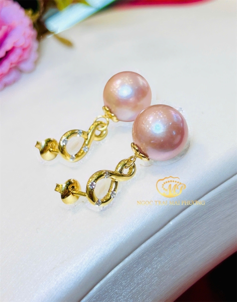 Hoa Tai Ngọc Trai Sang Trọng