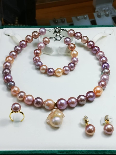 BỘ NGỌC TRAI TÍM HỒNG QUÝ PHÁI