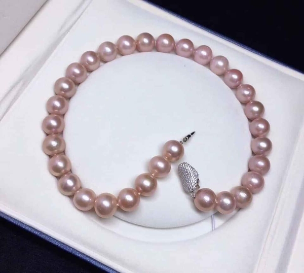 Chuỗi Cổ Ngọc Trai Tím Cao Cấp Sang Trọng