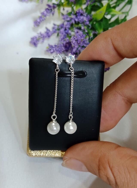 Hoa Tai Ngọc Trai Tòng Teng Nữ Tính