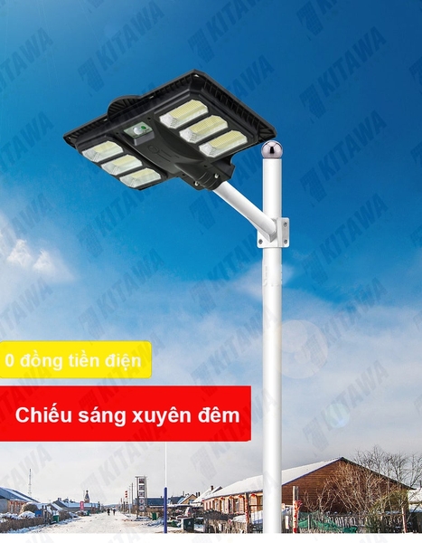 Đèn năng lượng mặt trời liền thể cánh dơi LT10200 Kitawa