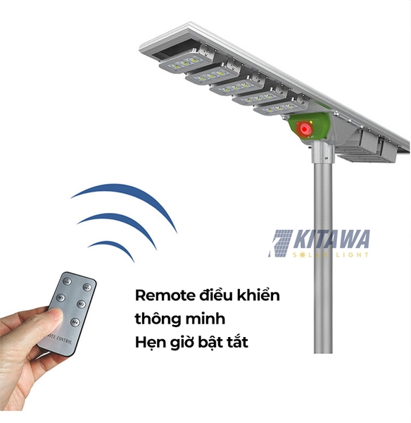 Đèn Đường Năng Lượng Mặt Trời Liền Thể GSS-04 50W