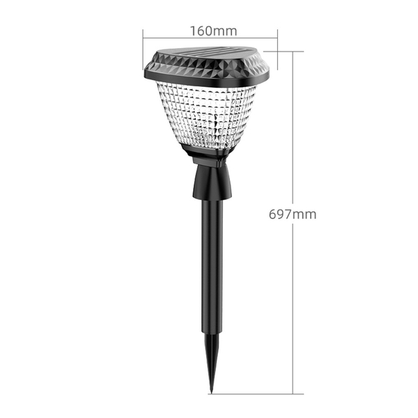 Đèn trụ cổng, sân vườn năng lượng mặt trời KITAWA SV123