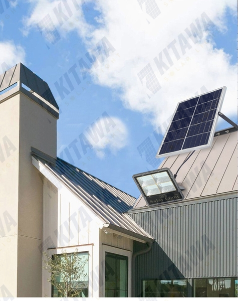 Đèn pha năng lượng mặt trời Kitawa 100W DP6100