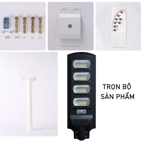 Đèn Đường Năng Lượng Mặt Trời Liền Thể KITAWA Nhiều Khoang 200W LT1200