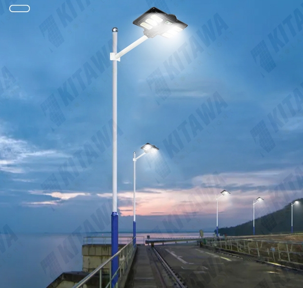 Đèn năng lượng mặt trời liền thể cánh dơi LT10400 Kitawa 400W