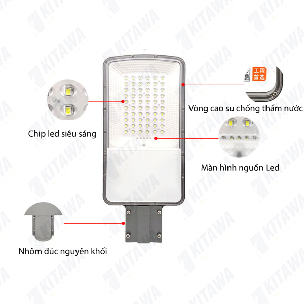 Đèn năng lượng mặt trời 400W KITAWA BC9400