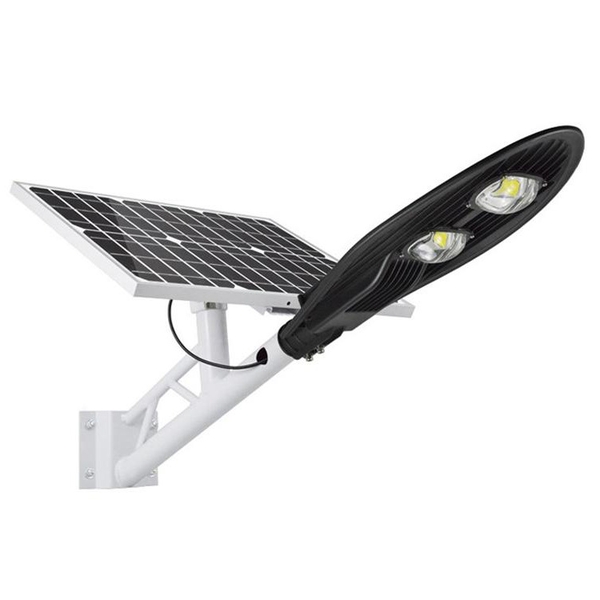 Đèn Đường Năng Lượng Mặt Trời Hình Chiếc Lá 100W CL1100 - Tấm Pin Mono