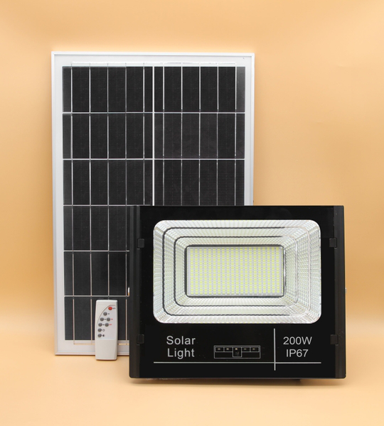 Đèn Pha Năng Lượng Mặt Trời Kitawa 200W Ip67 DP1200-V