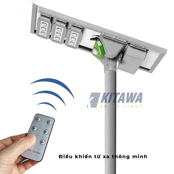 Đèn Đường Năng Lượng Mặt Trời Liền Thể GSS-02 30W