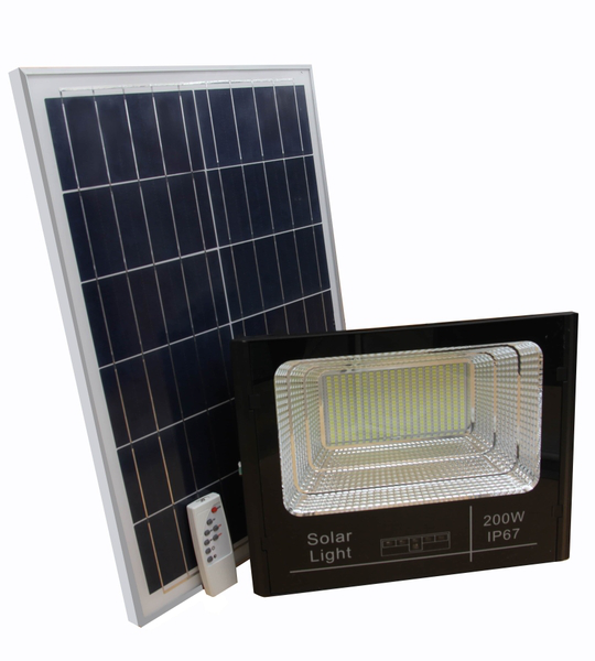 Đèn Pha Năng Lượng Mặt Trời Kitawa 200W Ip67 DP1200-V