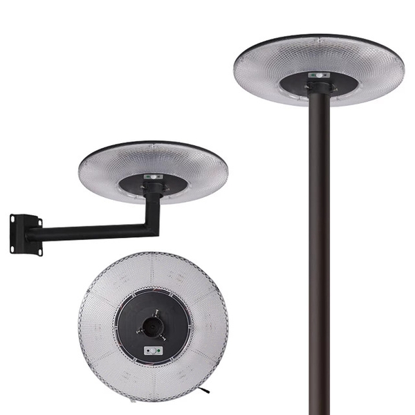 Đèn năng lượng mặt trời KITAWA hình đĩa bay kim cương UFO 600W UF1600