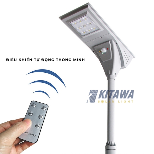 Đèn Đường Năng Lượng Mặt Trời Liền Thể GSS-01 30W