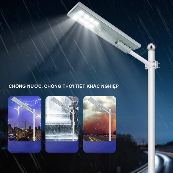 Đèn đường năng lượng mặt trời liền thể dành cho công trình LTCT 03