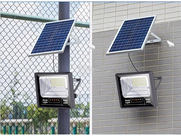 Đèn Pha Năng Lượng Mặt Trời Kitawa 60w Ip67 DP160