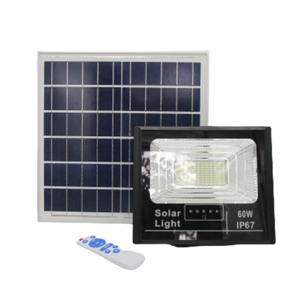 Đèn Pha Năng Lượng Mặt Trời Kitawa 60w Ip67 DP160
