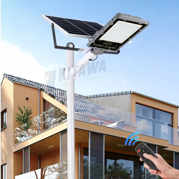 Đèn Năng Lượng Mặt Trời 400W - BC6400 Plus Kitawa - Bóng Led chống chói mắt