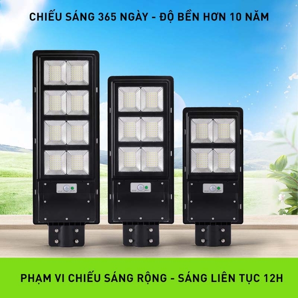 Đèn Năng Lượng Mặt Trời Liền Thể 60W LT460