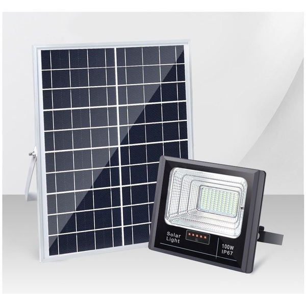 Đèn Pha Năng Lượng Mặt Trời Kitawa 100w Ip67 DP1100