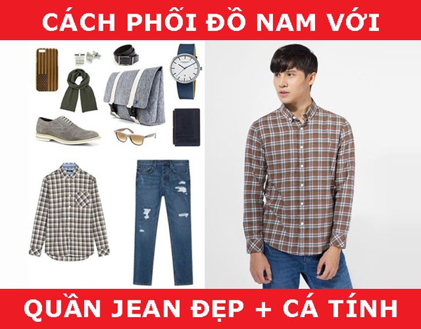 11 Cách phối đồ nam với quần Jean đẹp và cá tính - Vmanly