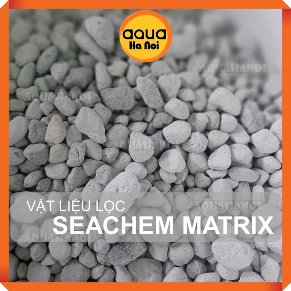 Seachem Matrix thùng 20L - Nguyên seal - Vật liệu lọc làm trong nước hồ cá Koi, cá rồng, thủy sinh