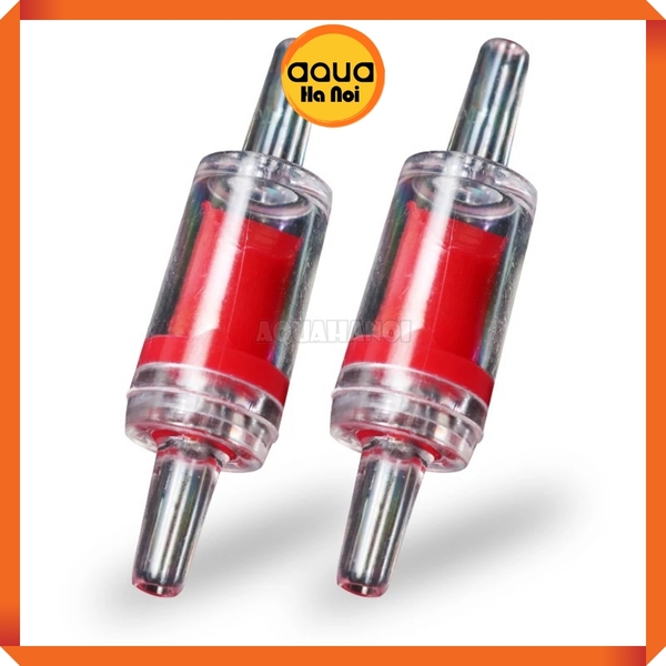 Van 1 chiều CO2/Oxy nhựa đỏ ngăn nước hồ thủy sinh tràn vào thiết bị