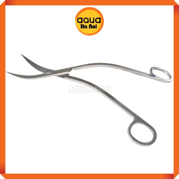 Kéo inox lượn sóng chữ S Jusuo - dài 25cm - cắt tỉa cây thủy sinh