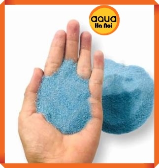 Cát xanh da trời mịn - Túi 30g - Trang trí tiểu cảnh, terrarium, thủy sinh bán cạn, nhà búp bê