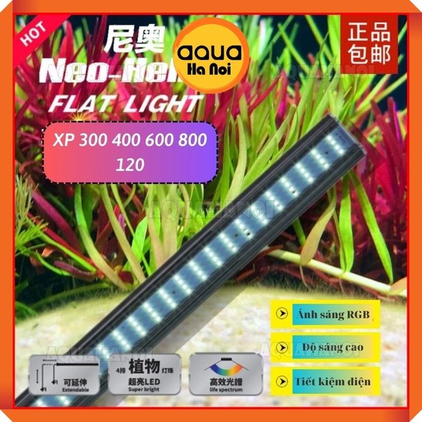 Đèn LED Neo Helios Flat XP 900 - sáng WRGB dùng cho hồ cá thủy sinh - dài 90cm