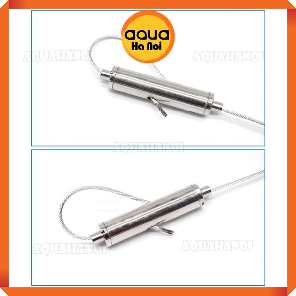 ỐC siết cáp / Nút khóa cáp / Ốc rút cáp - Treo đèn LED hồ thủy sinh, đèn máng, treo tranh ảnh - Khóa 2 chiều