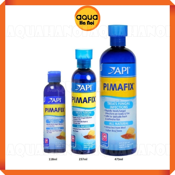 API Pimafix - Chữa bệnh nấm cá, mốc cá tép, ký sinh trùng (chai 118ml)