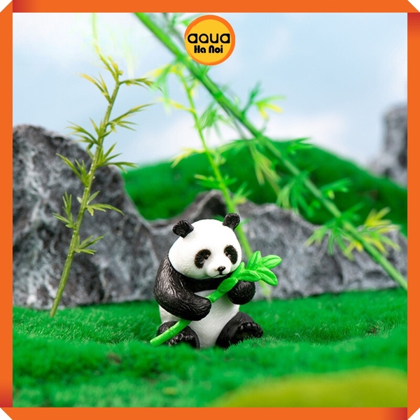 Mô hình Cây tre nhựa mini - 10 cm - Phụ kiện trang trí thủy sinh, bán cạn terrarium, tiểu cảnh, sen đá, decor nội thất