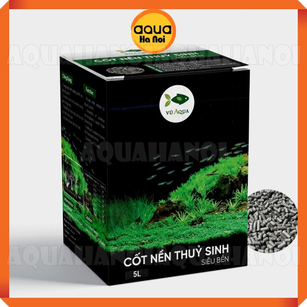 Cốt nền thủy sinh Vũ Aqua -  Cung cấp dinh dưỡng lâu dài cho cây lên màu - Hộp 1L