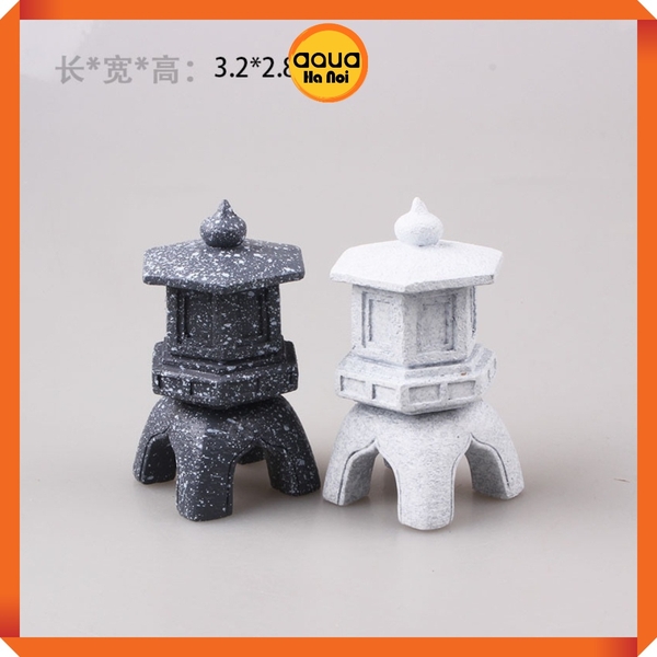 Mô hình đèn đá Nhật  - Phụ kiện trang trí thủy sinh, bán cạn terrarium, tiểu cảnh, sen đá, decor nội thất