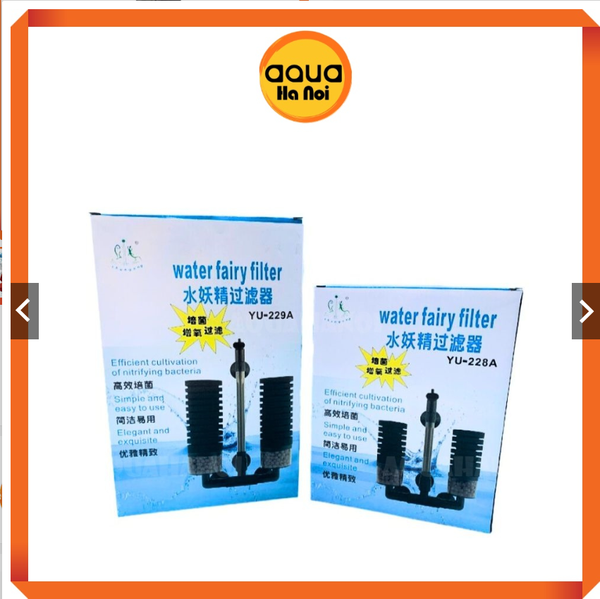 Lọc sủi vi sinh Bio đôi YU - Có khoang chứa thêm vật liệu lọc