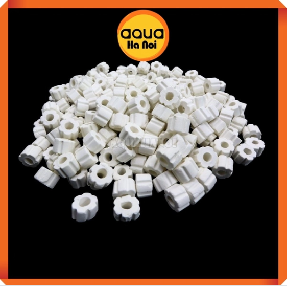 Sứ lọc Mountain Tree - Mini Ring - Vật liệu lọc cao cấp khử NO3, NH3 hồ cá thủy sinh