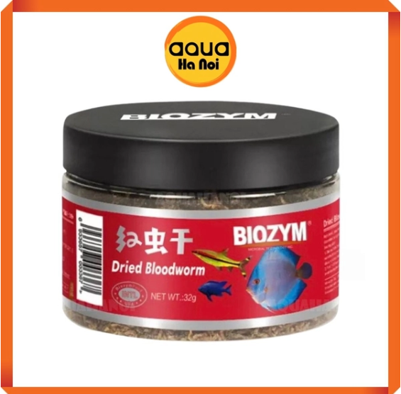 Biozym Thức ăn cho cá Trùng huyết sấy khô - Biozym Dried Bloodworm