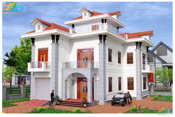 Màu sơn nhà đẹp 2020 mẫu 53