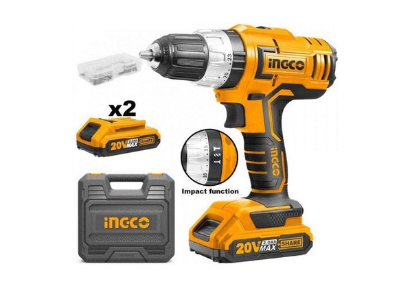 Máy Khoan Búa Pin 20V INGCO CIDLI20031 Hiệu Năng Cao