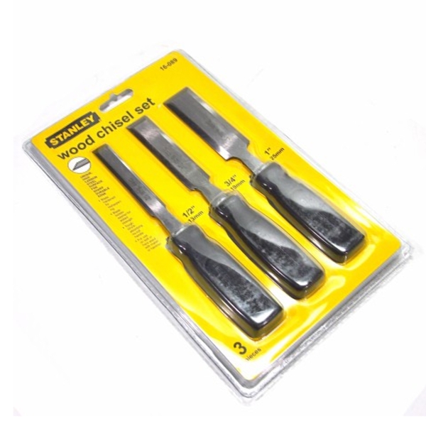 Bộ đục gỗ 3 cây STANLEY 16-089