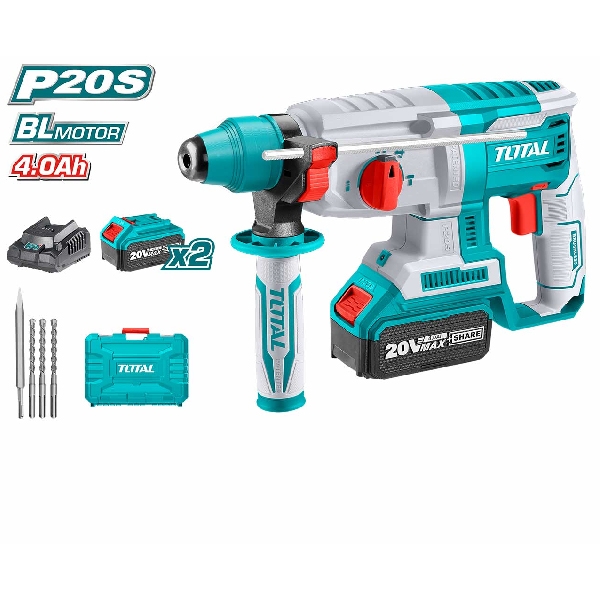 Máy khoan đục dùng pin 20V Total TRHLI202287