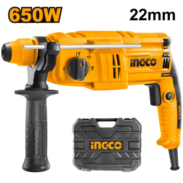 Máy Khoan Đục 650W-22mm INGCO RGH6528