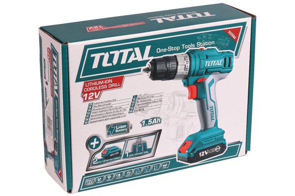 Máy khoan vặn vít dùng pin 12V Total TDLI1222