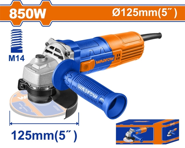 Máy Mài Góc 850W (không Kèm Đá Mài) WADFOW WAG15851