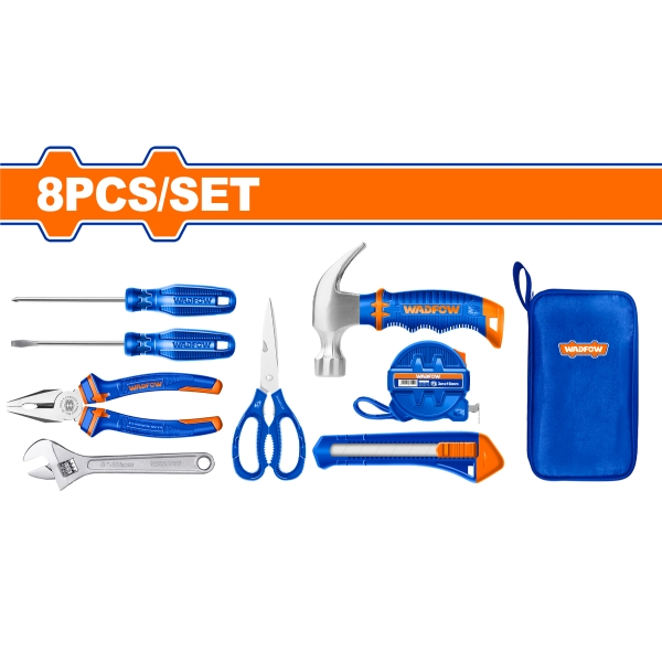 Bộ 8 món dụng cụ cầm tay tiện dụng WadFow WHS1M08