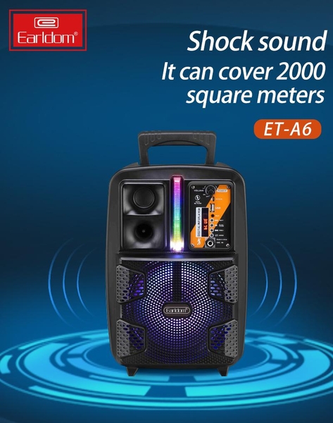 Loa Kéo Di Động Kèm 1 MIC Hát Earldom ET - A6